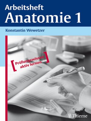 cover image of Arbeitsheft Anatomie 1
